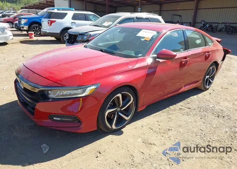 2018 Honda Accord Sport из США, поврежденный, VIN 1HGCV1F30JA182334